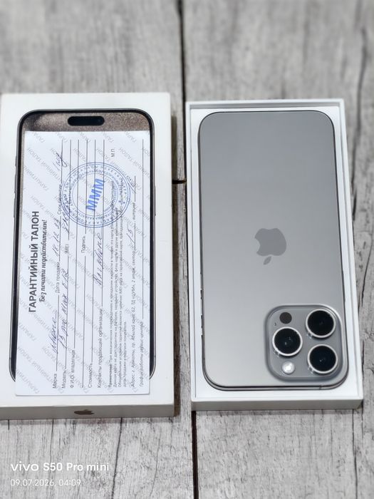 iPhone 15 Pro Max 512 gb ёмкость 90