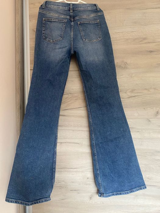 Дънки с висока талия Mango