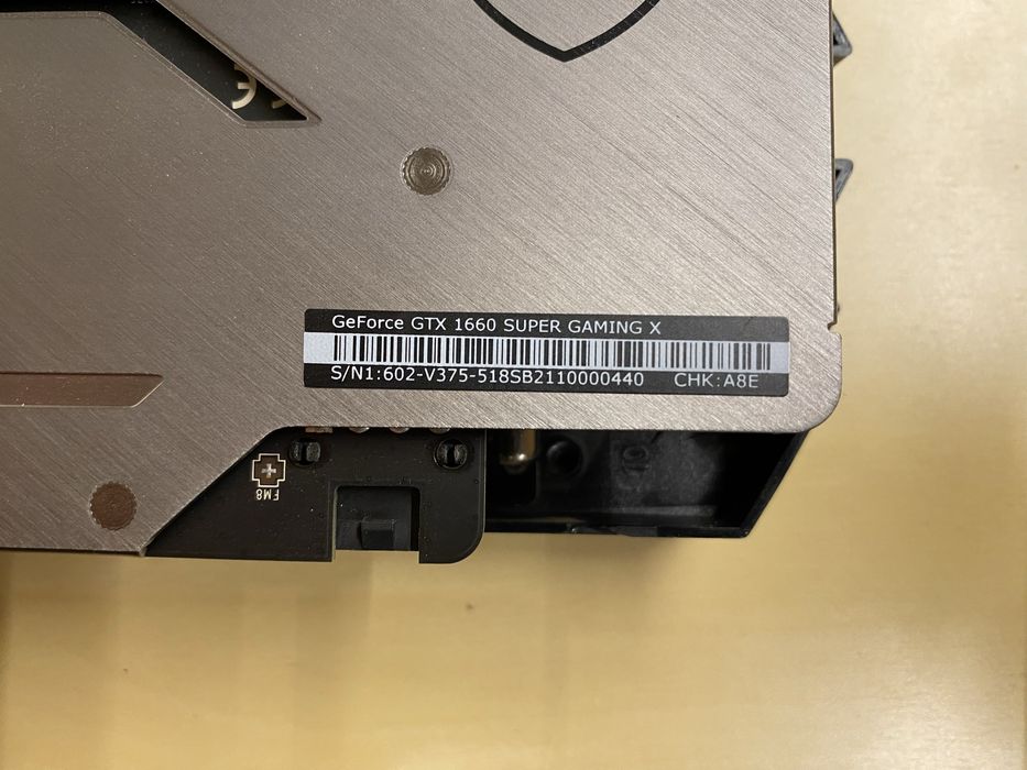 Видео карта MSI geforce  gtx 1660 super gaming x