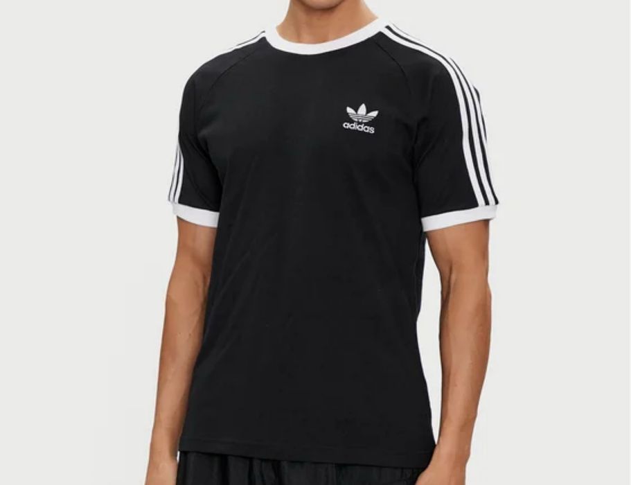 Tricou negru adidas original barbati