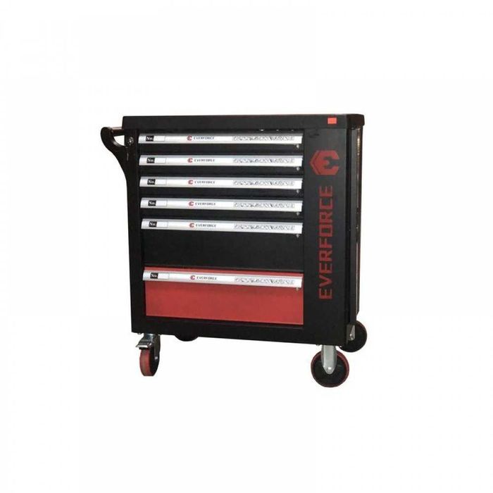 Шкаф с инструменти с 6 чекмеджета – 4 пълни  EverForce
