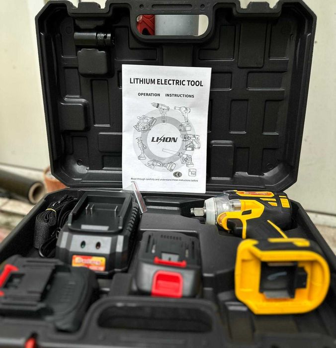 Pistol Cheie, Impact 320Nm, Masina Insurubat, 2 Acumulatori, 36, 2.0Ah