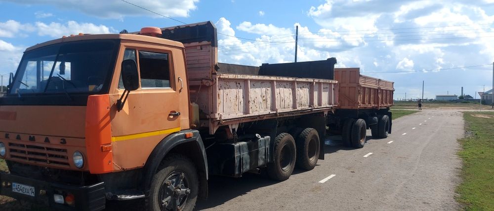 Продам камаз с прицепом