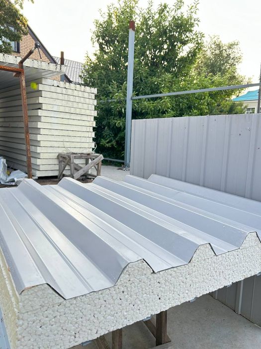 Сэндвич панели кровельные и стеновые