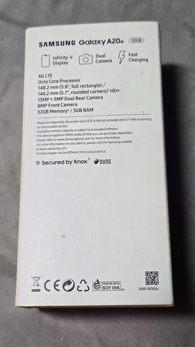 Telefon mobil Samsung Galaxy A20e, dual sim, 32 gb