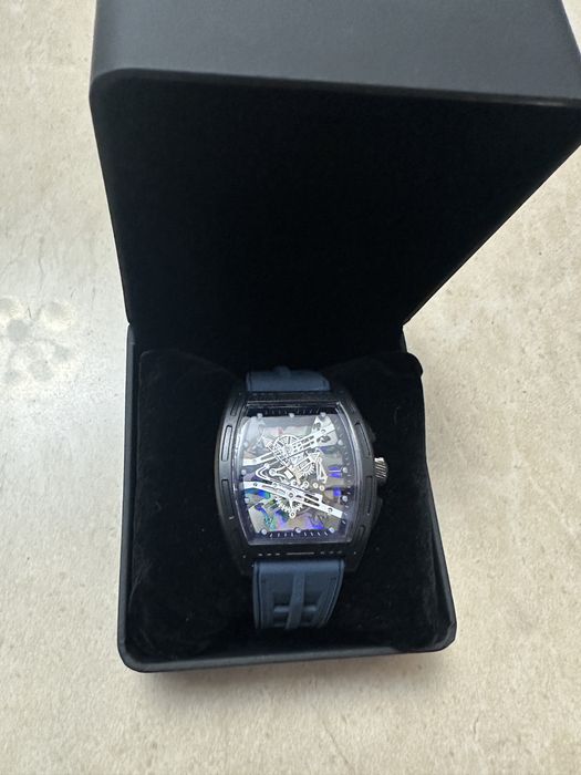 Vand ceas elegant / sport de tip richard mille albastru