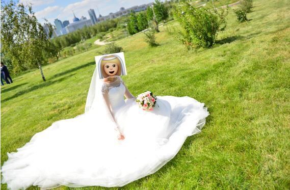 Свадебное платье!