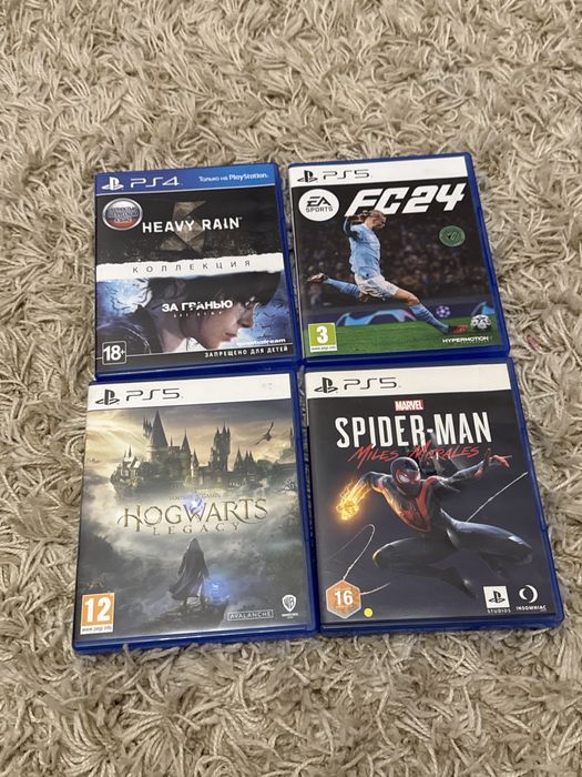 Продам игры на ps5 (по 7000 тг)