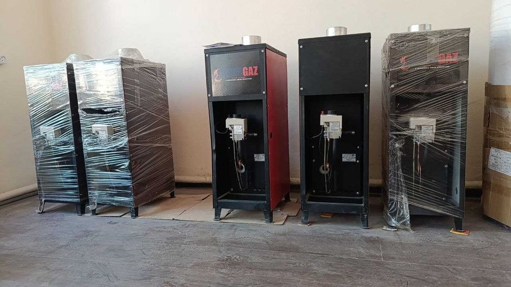 Экономичный газовый котел 11 кВт напольный автомат горелка