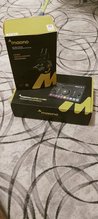 Готовый комплект для стриминга и подкастов: Maono PD200X + Maonocaster