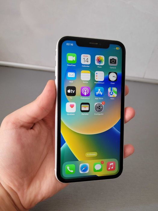 iPhone XR alb -64 GB /bateria 90% org , neverlock , ios 16