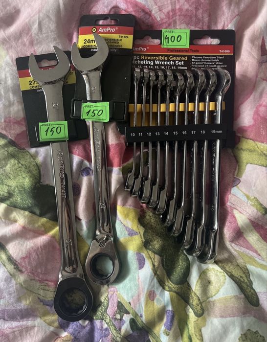 AmPro, clești tăiat cabluri, pistol coliere metalice      Scule profesionale pentru electricieni