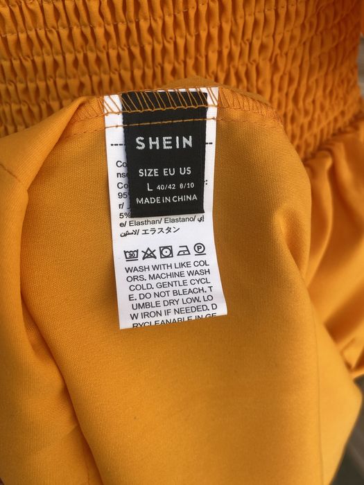 Rochie lungă portocalie