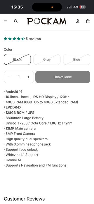 Pockam P10 Pro