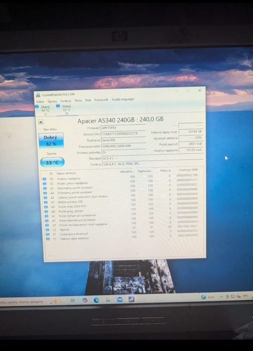 SSD Apacer AS340 240GB