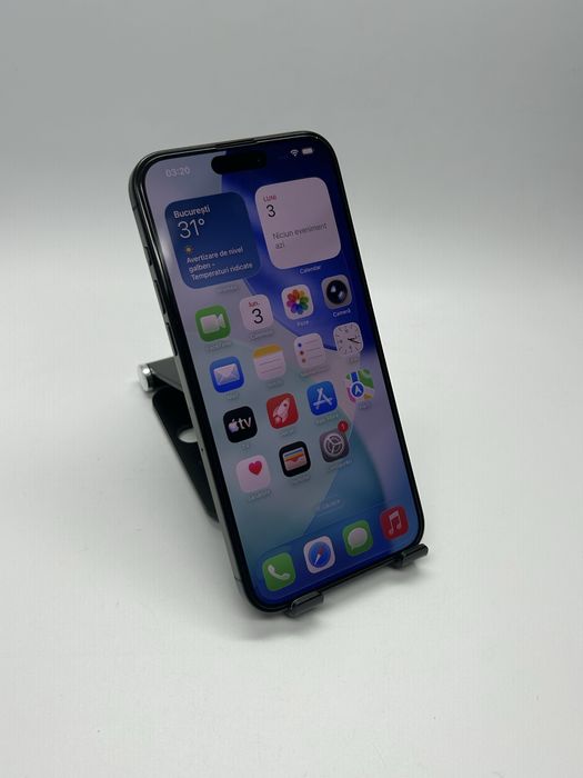 iPhone 15 PRO MAX 256Gb | STARE IMPECABILA 10/10 | Baterie 100%