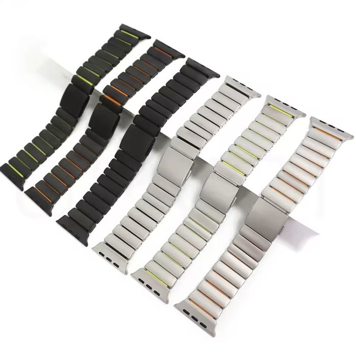 НОВО! Stratos Design band за Apple Watch ULTRA/SE/11/10/9/8/7/6/5/4