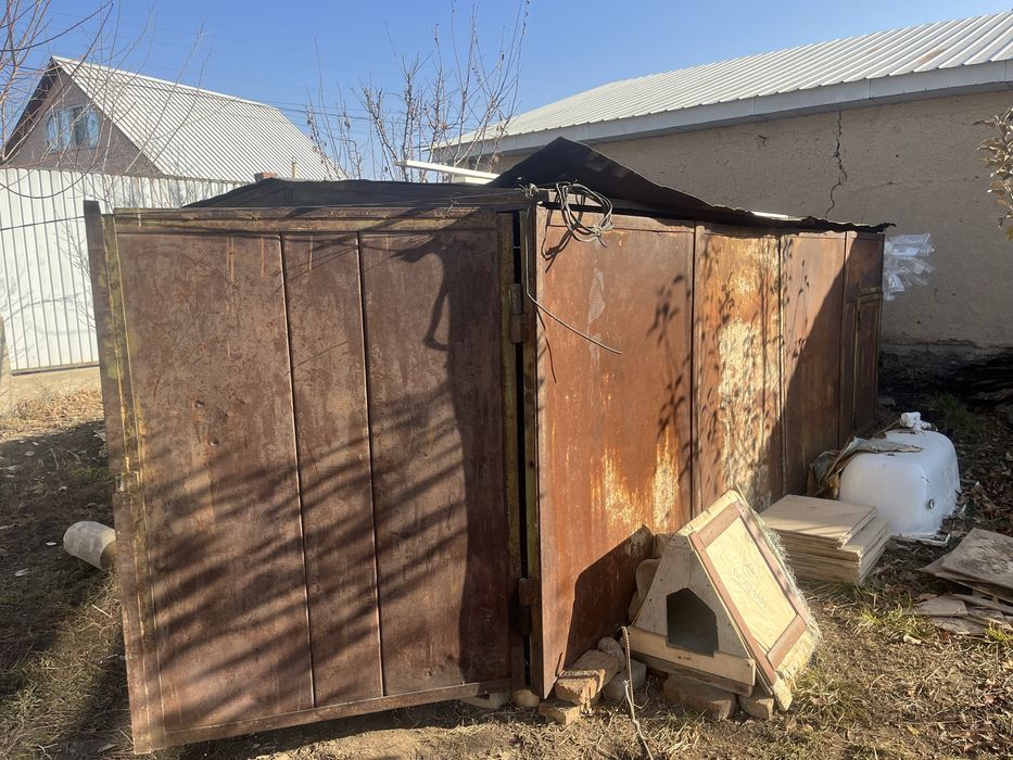 Гараж металлический