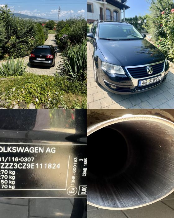 Vw Passat B6 Breack 4Motion 2.0TDI 140 CP - Dotări premium, stare bună
