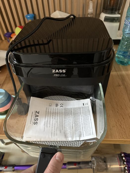 Air fryer Zass - Friteuza cu aer cald 1200W, 5.5L