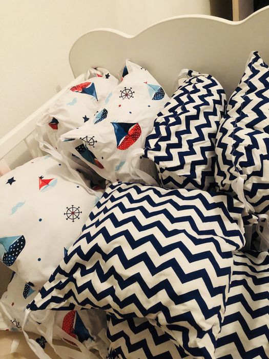 Бортики на кроватики