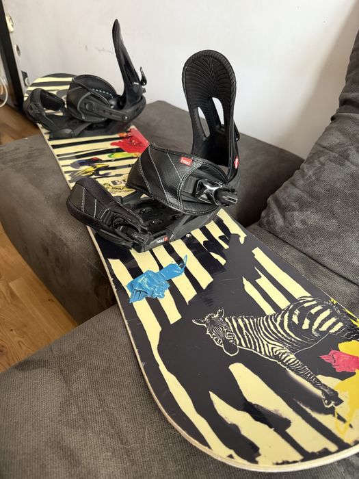 Сноуборд GNU B-mini + Автомати + Обувки