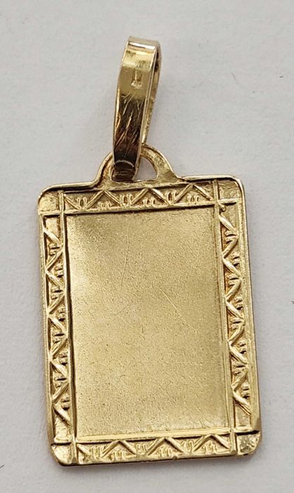 (AG35) Pandantiv aur 18 K 2.28 gr b35709.2  - Garantie 2 ani !