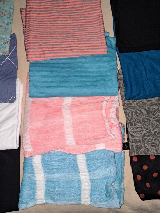 Круглый женский шарф