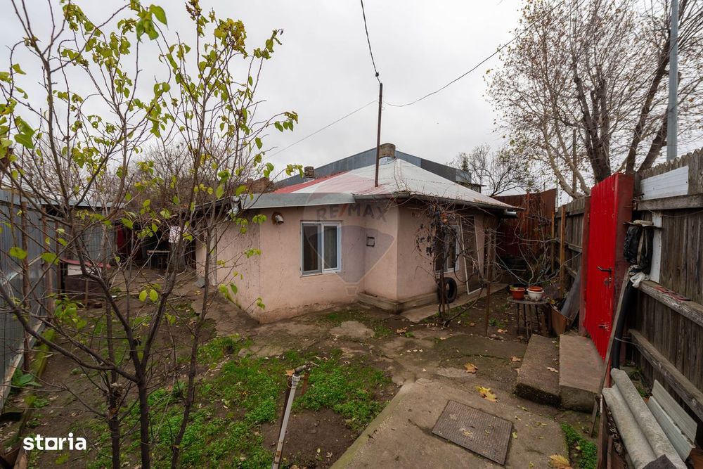 Teren cu casa construita de vanzare 207 mp Soseaua Andronache Hornbach