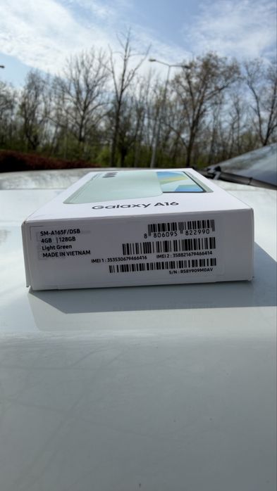 Samsung galaxy A16, light green, 128 gb