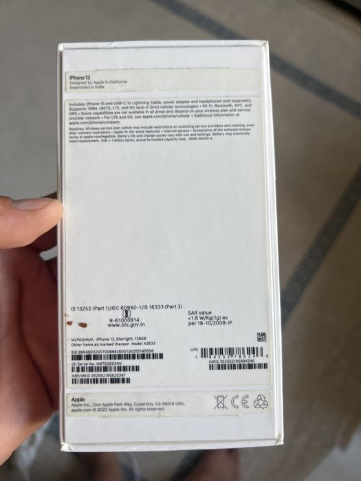 Продам айфон 13 в г Актау срочно
