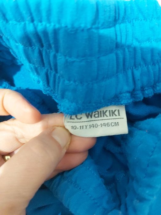 Pantaloni baieti trening din bumbac 10-11 ani