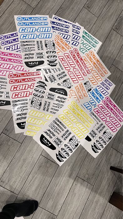 ATV Stickere , laminate, STOC NOU