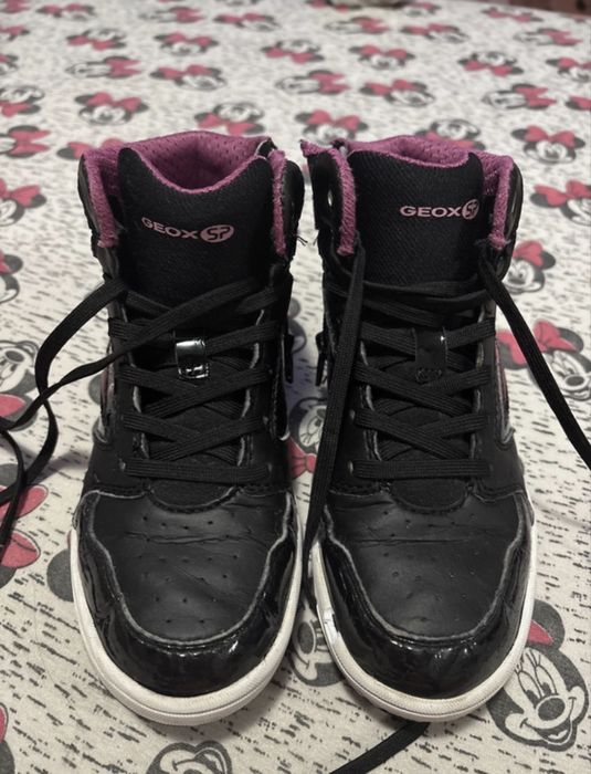Ghete Geox 31 negre lăcuite
