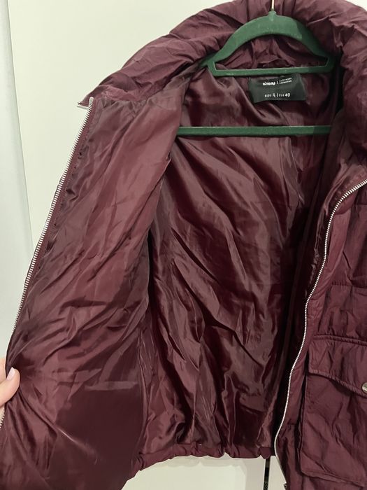 Geaca primavara burgundy