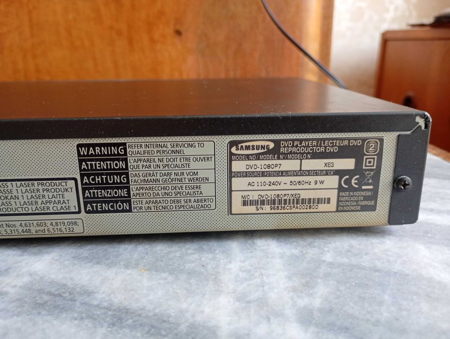 Двд Samsung dvd-1080p7