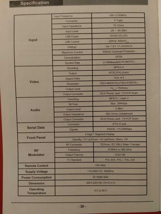 Спутниковый ресивер/тюнер Star Track sr-x1150cu
