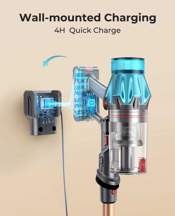 Aspirator vertical fara fir iluminare LED, Laresar ultra 7 Resigilat