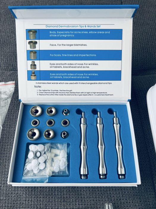 Диамантено Микродермабразио, Вакуум и Спрей - Мощно: 60W