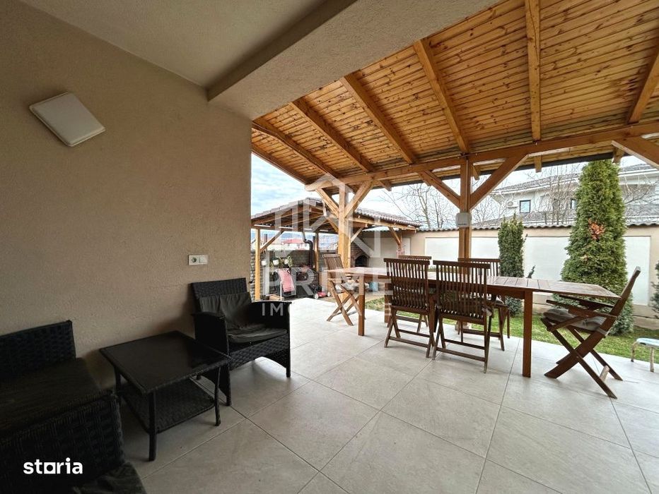 Casa individuala moderna, P+1 cu 5 camere pe teren 500 mp