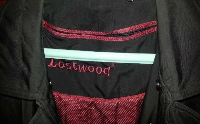 Мъжко яке полушуба Lostwood черно с подвижна подплата XL-2XL