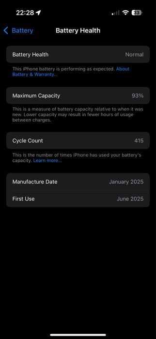 iphone 16pro 128 93% айфон 16про
