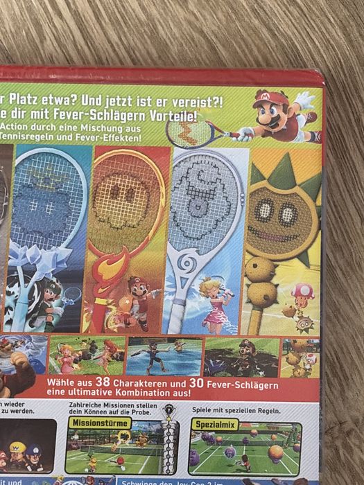 Mario Tennis Fever ( nou, sigilat)