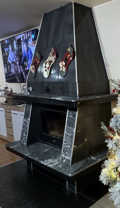 ПРОДАВАМ Камина с водна риза PRITY PB18 Панорама – 18 kW