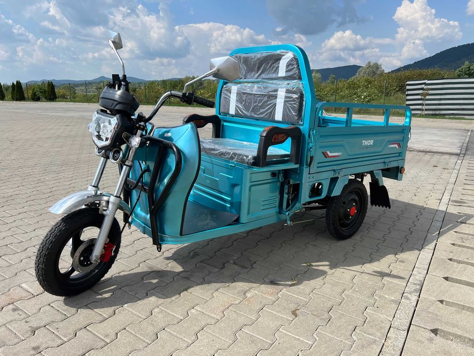 Tricicleta noua Thor MINI-1 electrica cu bena Agramix 500W