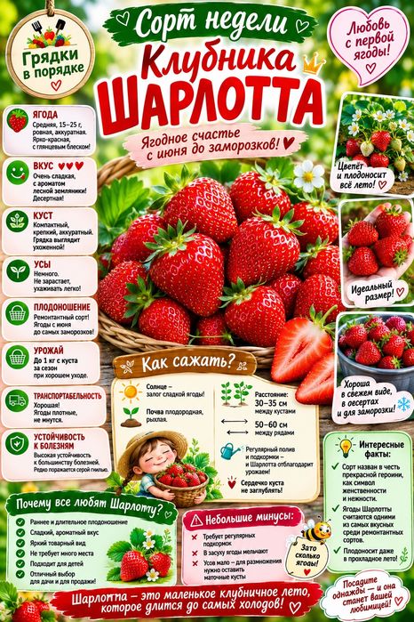 Продам саженцы клубники
