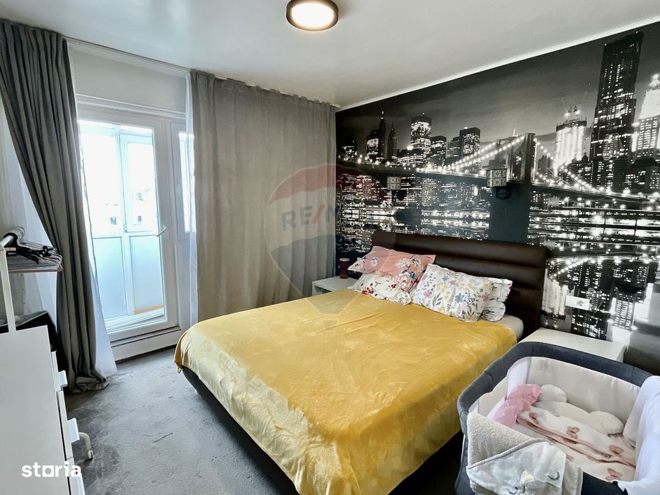 Apartament 3 camere, 80,6 mp, etaj 10 - complet renovat 2023