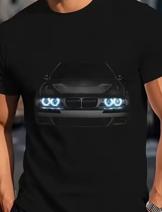 Мъжка oversize тениска BMW M/L