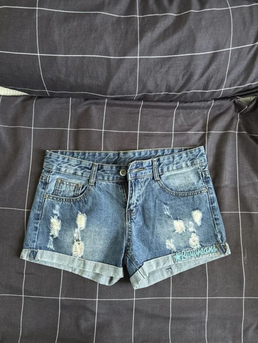 Blugi scurti Denim talie scurta marime L