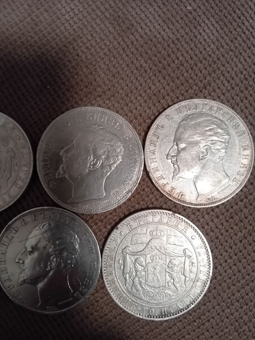 Сребърни стари Царски монети.